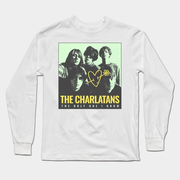 The Charlatans - Fanmade Long Sleeve T-Shirt by fuzzdevil